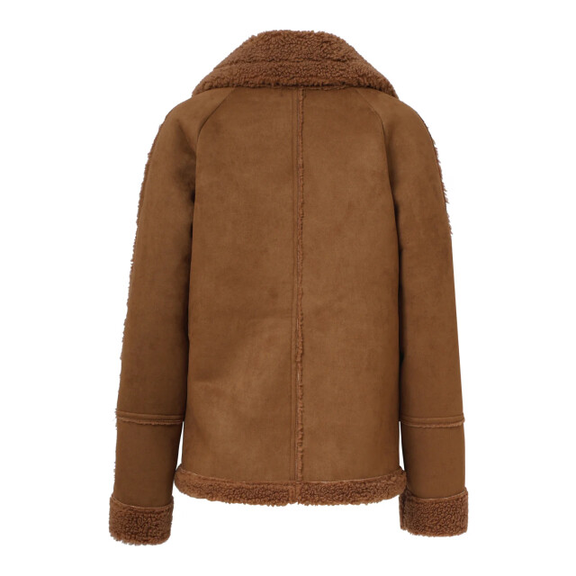 Smashed Lemon Korte lammy jas met reverskraag | 8720331374329 large