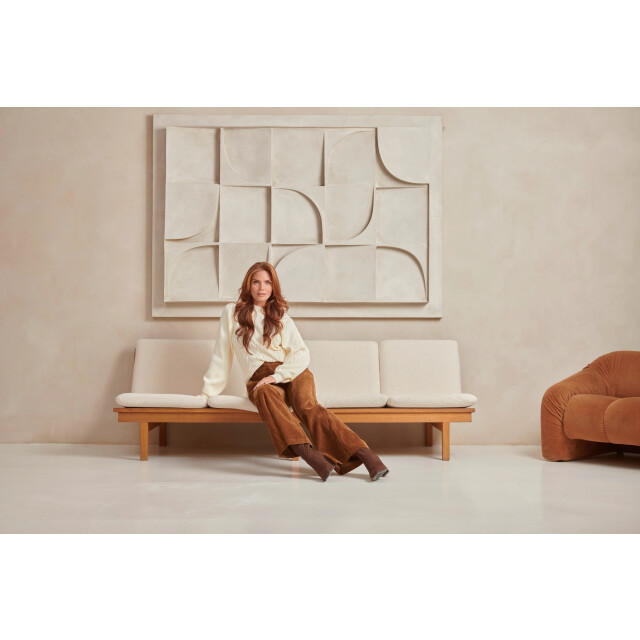 Smashed Lemon Damesgestructureerd gebreide trui | 8720331368410 large