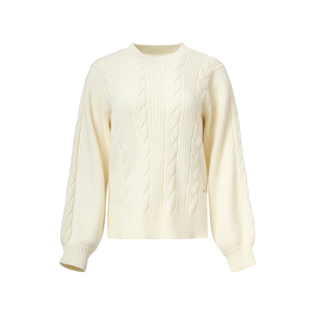 Smashed Lemon Damesgestructureerd gebreide trui | 8720331368410 large