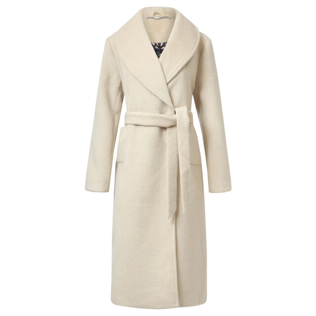 Smashed Lemon Lange uni jas met ceintuur | 8720331374817 large