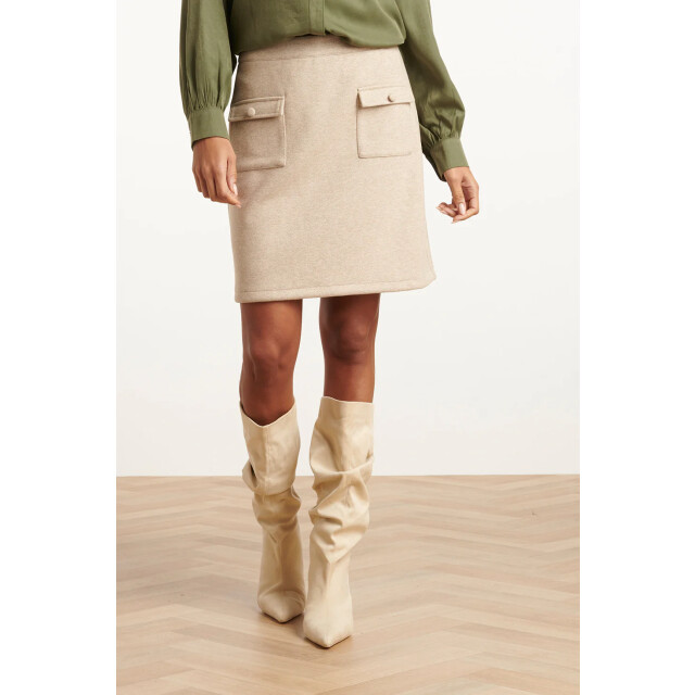 Smashed Lemon Damesgetailleerde rok zand | 8720331380566 large