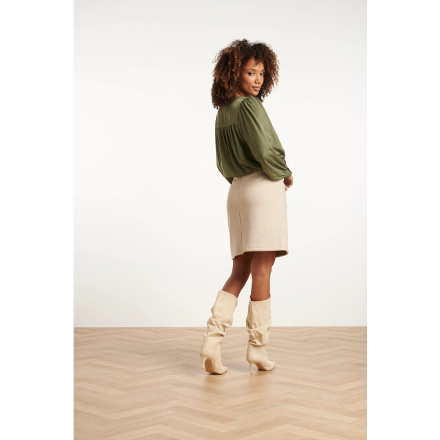 Smashed Lemon Damesgetailleerde rok zand | 8720331380566 large