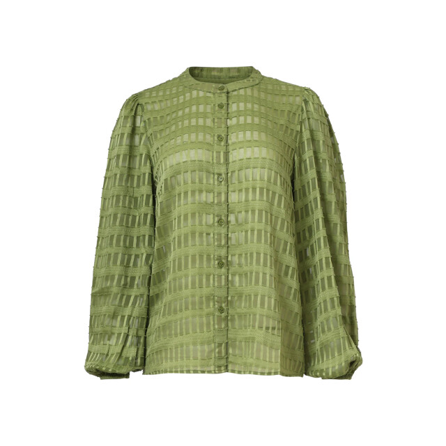 Smashed Lemon Damesblouse met structuur | 8720331390534 large