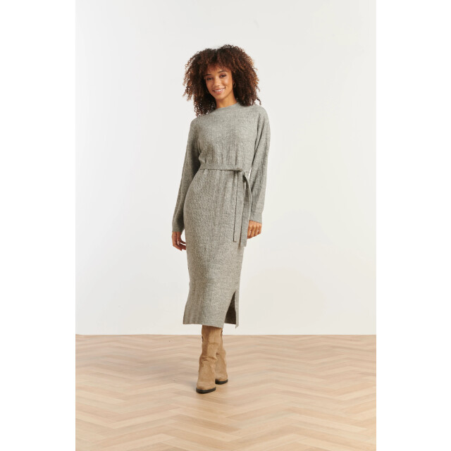 Smashed Lemon Damesgebreide maxi jurk | 25510-925-M large Smashed Lemon Damesgebreide maxi jurk | 25510-925-M large
