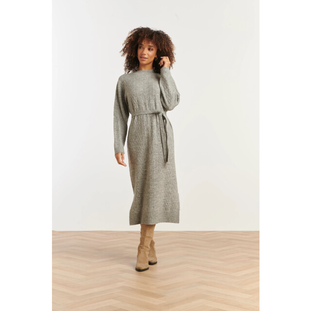Smashed Lemon Damesgebreide maxi jurk | 25510-925-M large Smashed Lemon Damesgebreide maxi jurk | 25510-925-M large