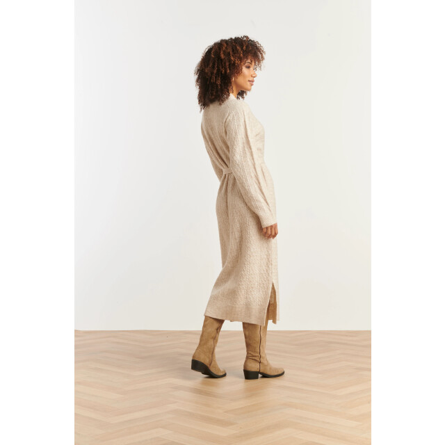 Smashed Lemon Damesgebreide maxi jurk | 25510-720-4XL large Smashed Lemon Damesgebreide maxi jurk | 25510-720-4XL large