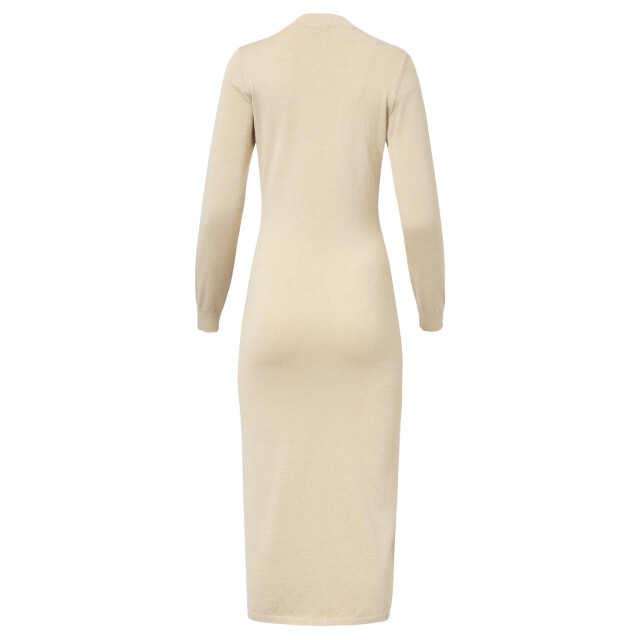 Smashed Lemon Damesgebreide jurk met lurex | 25503-720-4XL large Smashed Lemon Damesgebreide jurk met lurex | 25503-720-4XL large