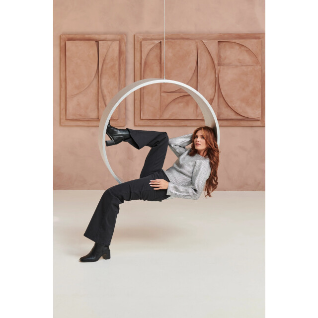 Smashed Lemon Mediumblauwe flared jeans | 8720331382973 large