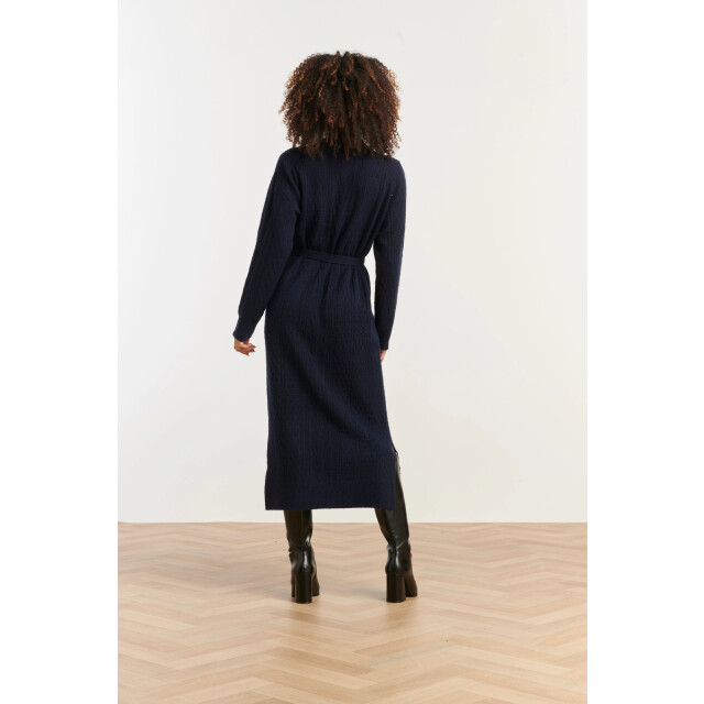 Smashed Lemon Damesgebreide maxi jurk | 25510-675-4XL large Smashed Lemon Damesgebreide maxi jurk | 25510-675-4XL large