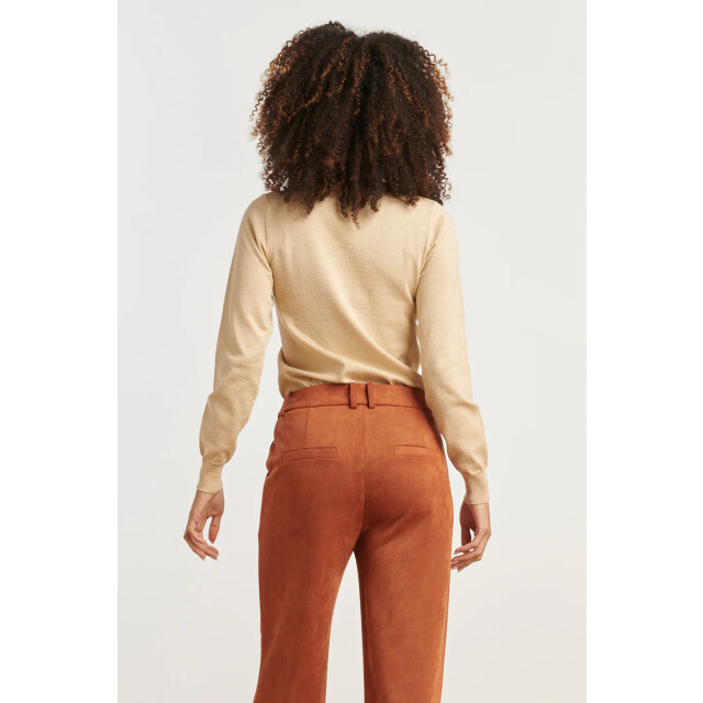 Smashed Lemon Damesgebreide top met lurex | 8720331367611 large