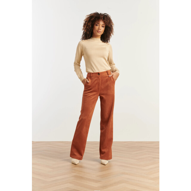 Smashed Lemon Damesgebreide top met lurex | 8720331367611 large