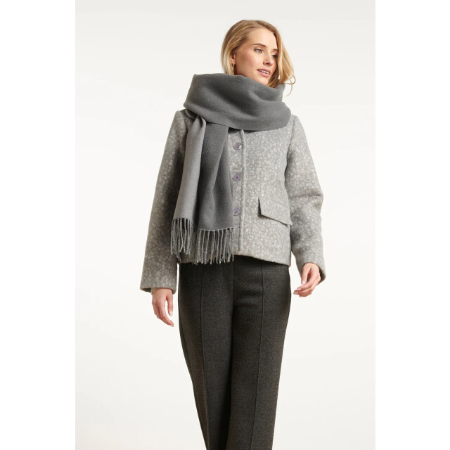 Smashed Lemon Cobalt wintersjaal | 55310-925-OS large