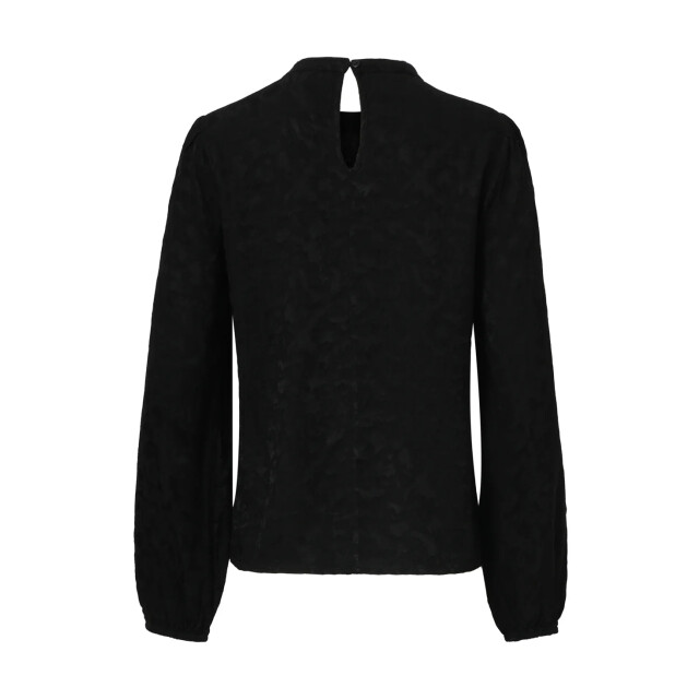 Smashed Lemon Zwarte jacquard top | 8720331391517 large