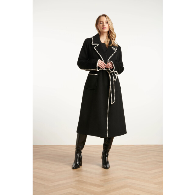 Smashed Lemon Lange jas met contraststiksel | 8720331373445 large