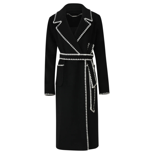 Smashed Lemon Lange jas met contraststiksel | 8720331373445 large