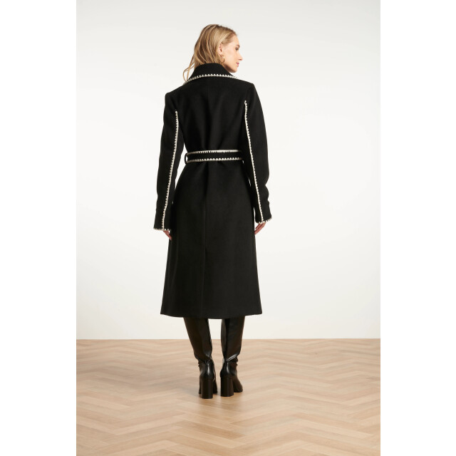 Smashed Lemon Lange jas met contraststiksel | 8720331373445 large