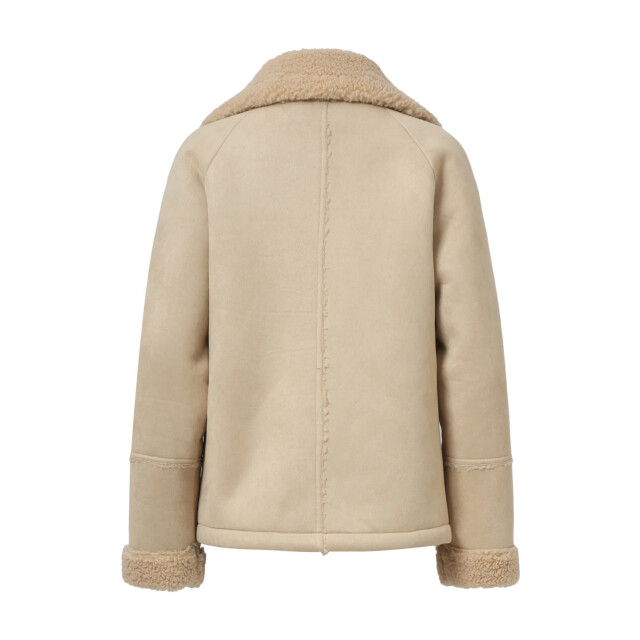 Smashed Lemon Korte lammy jas met reverskraag | 8720331374244 large