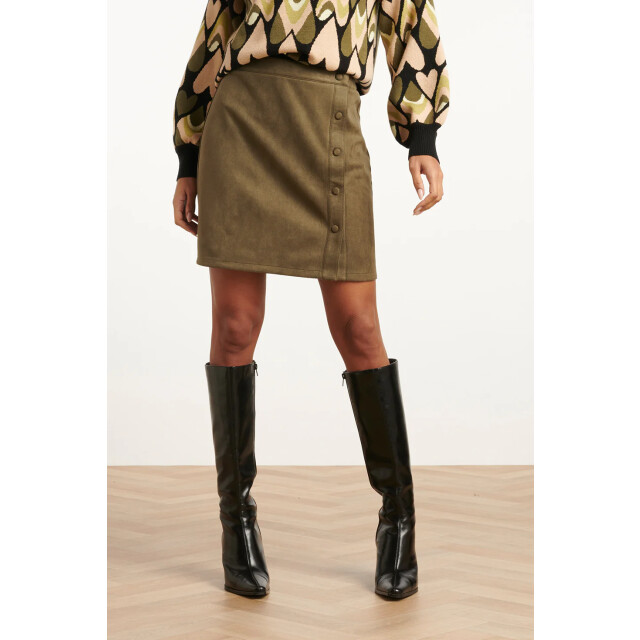 Smashed Lemon Damessuède rok | 8720331380931 large