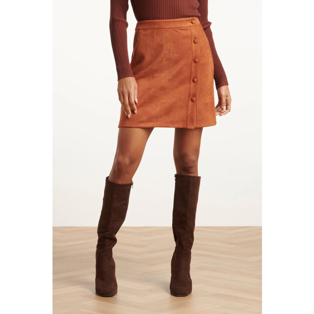 Smashed Lemon Damessuède rok | 8720331381129 large