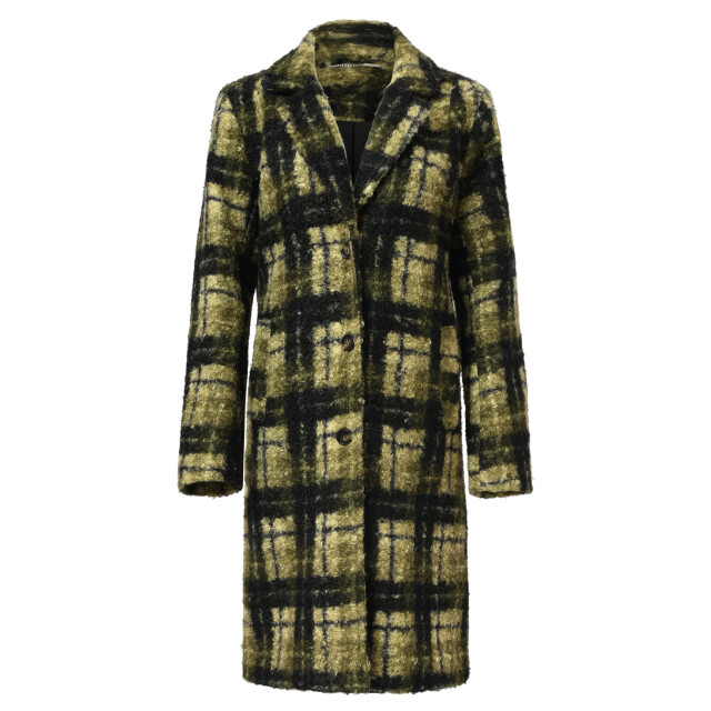 Smashed Lemon Bouclé ruitjesjas | 8720331373094 large