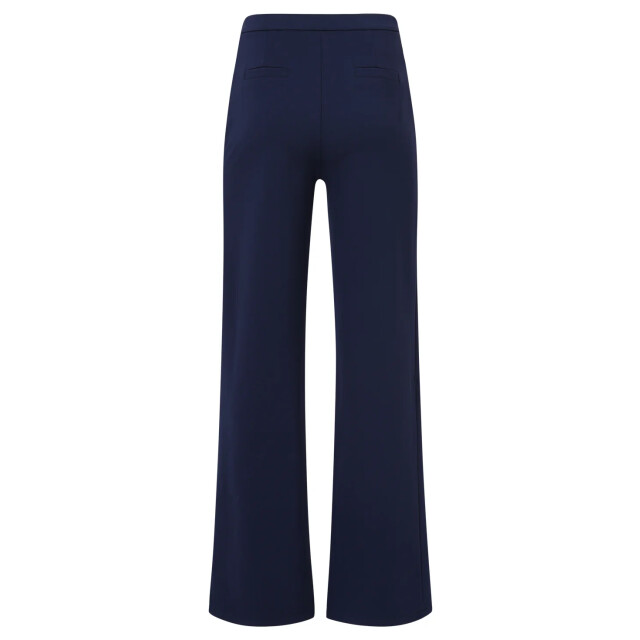 Smashed Lemon Damesstretch charcoal broek met wijde pijpen | 25636-675-4XL large Smashed Lemon Damesstretch charcoal broek met wijde pijpen | 25636-675-4XL large