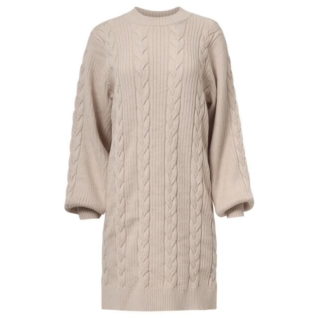 Smashed Lemon Damesgestructureerd gebreide jurk | 25507-735-4XL large Smashed Lemon Damesgestructureerd gebreide jurk | 25507-735-4XL large