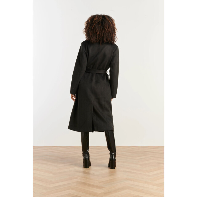 Smashed Lemon Lange uni jas met ceintuur | 8720331374961 large