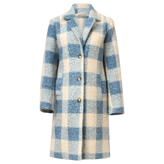 Smashed Lemon Bouclé ruitjesjas | 8720331373186 large