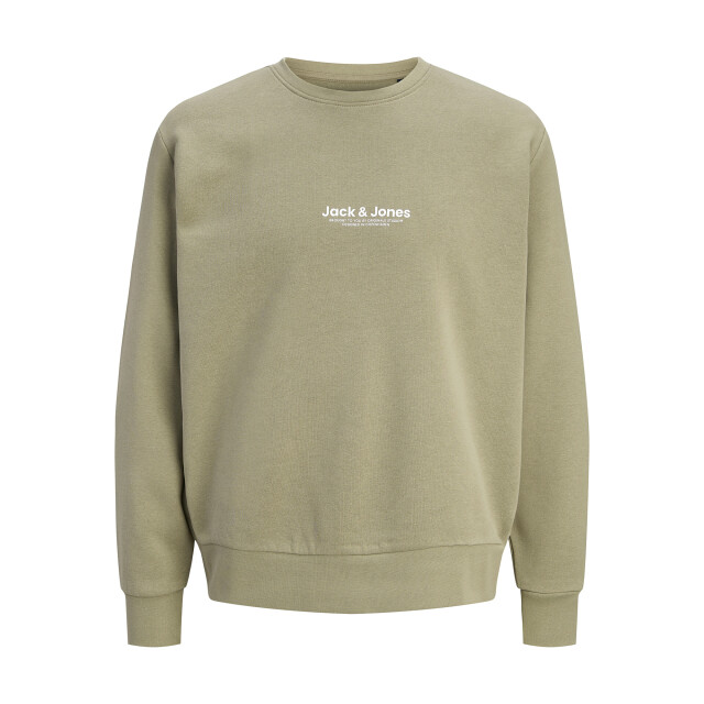 Jack & Jones Vesterbro sweat crew neck 12266164-SIL-M large