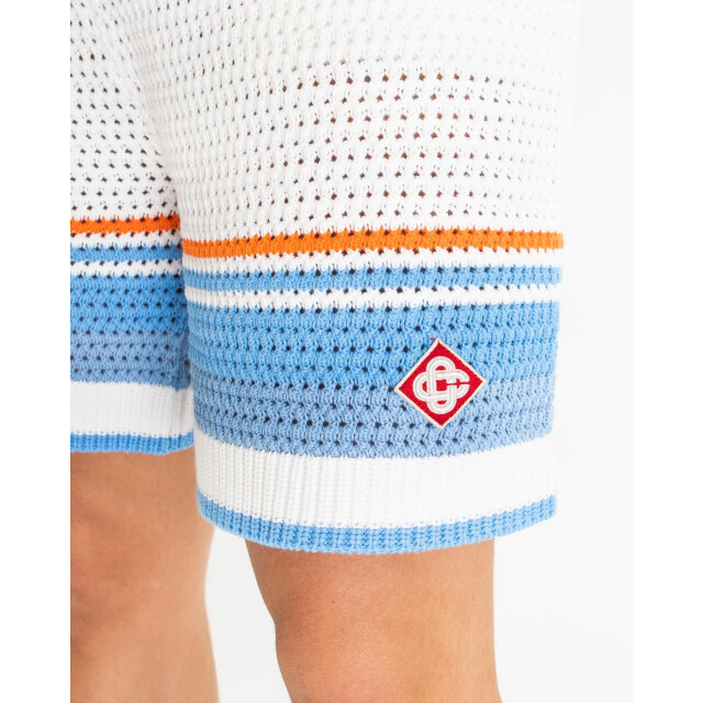 Casablanca Heren crochet shorts MPF25-KW-1011-01 large
