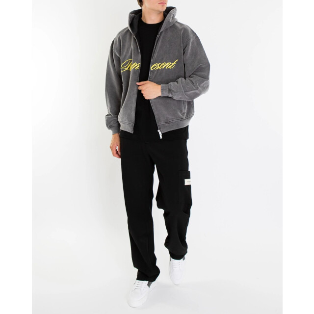 Represent Heren script logo zip hoodie MLM100025-47 large