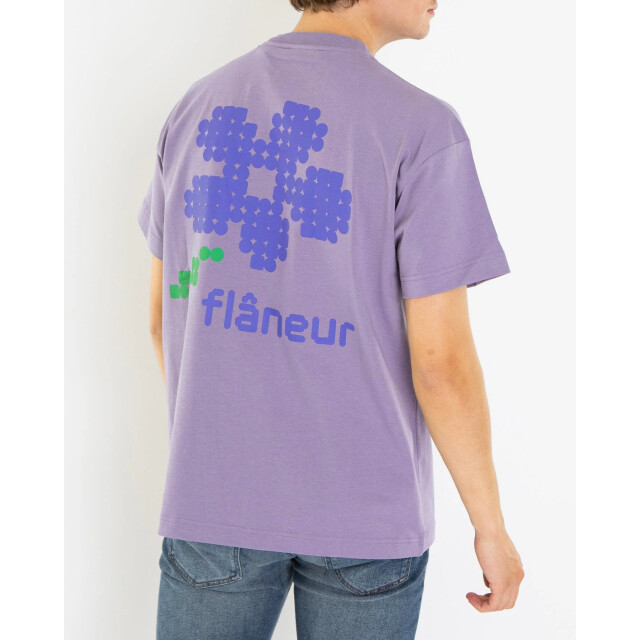 Flaneur Homme Heren pixel flower t-shirt FTSH018-650 large