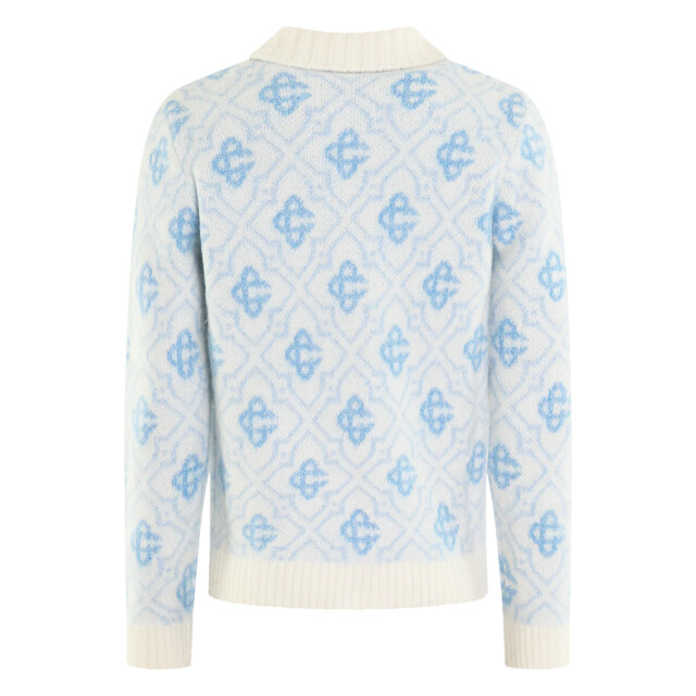 Casablanca Heren monogram zip up MPF25-KW-1005-01 large