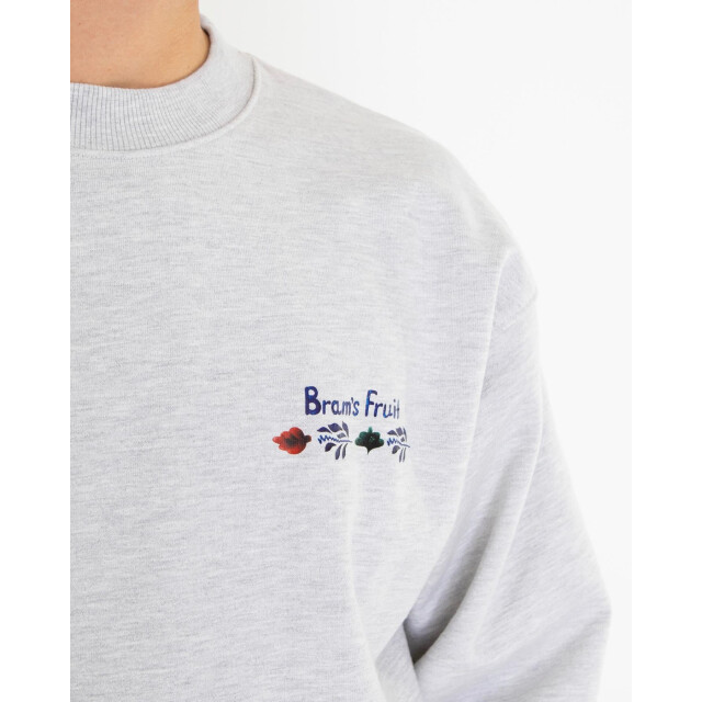 Bram's Fruit Heren flora sweater 691-Grey large