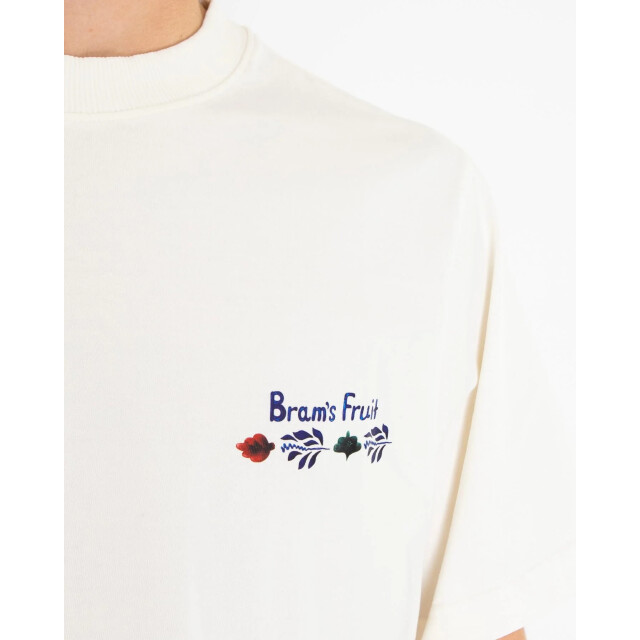 Bram's Fruit Heren flora t-shirt 1003-White large