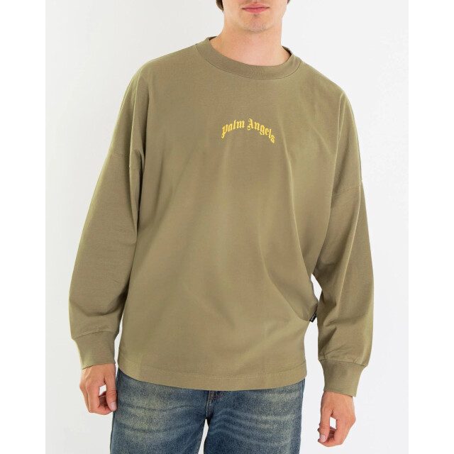Palm Angels Heren back curved longsleeve PMAB059F25JER001-5818 large