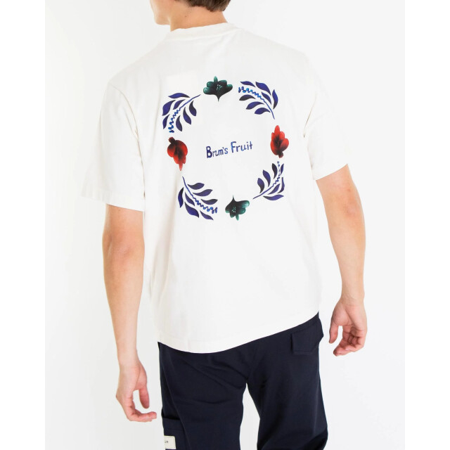 Bram's Fruit Heren flora t-shirt 1003-White large