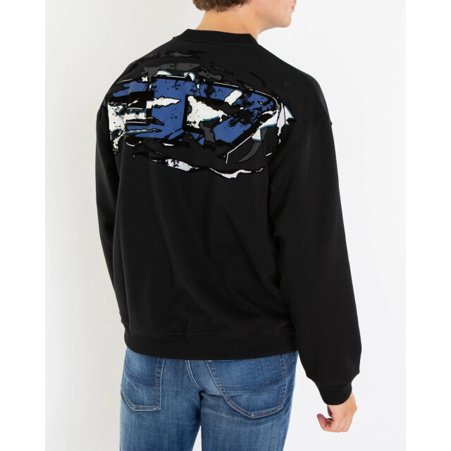Diesel Heren s-boxt-t2 sweater A18694-0HYAT-9XX large