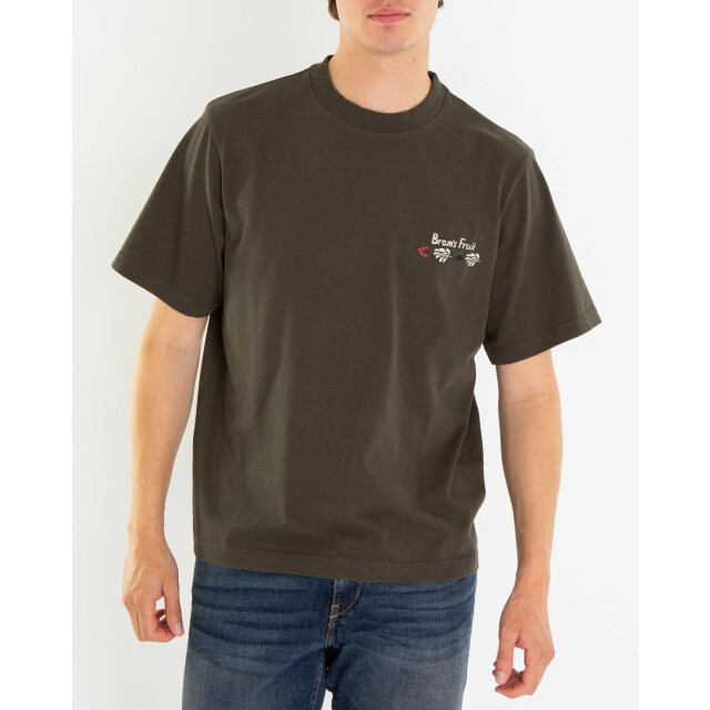 Bram's Fruit Heren flora t-shirt 1004-Black large