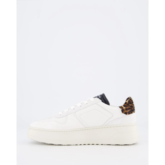 Copenhagen Dames cph75 sneaker white/leopard CPH75-White/leo large