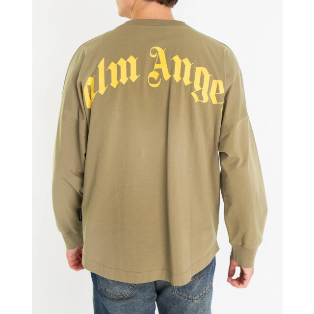 Palm Angels Heren back curved longsleeve PMAB059F25JER001-5818 large