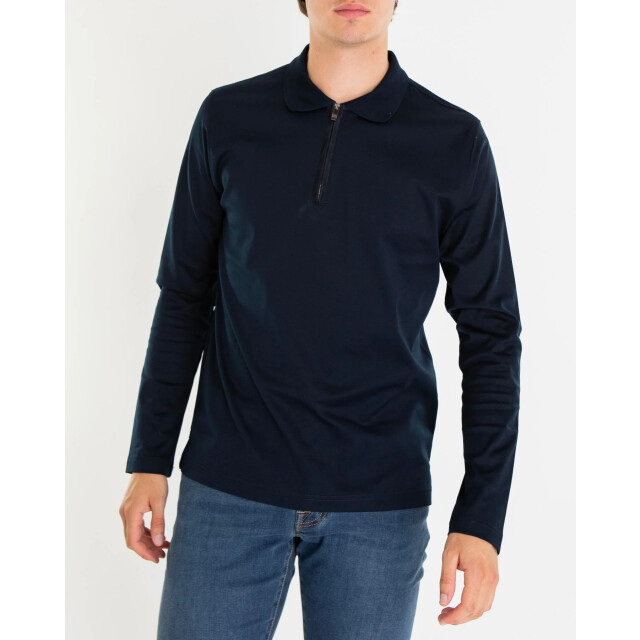 Pal Zileri Heren polo 9B3MJG205-Navy large