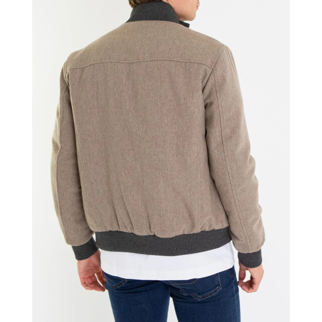 Pal Zileri Heren giubbino 9B36SG663-Light Brown large