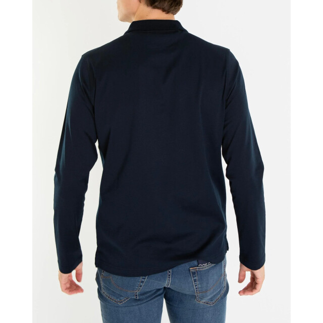 Pal Zileri Heren polo 9B3MJG205-Navy large