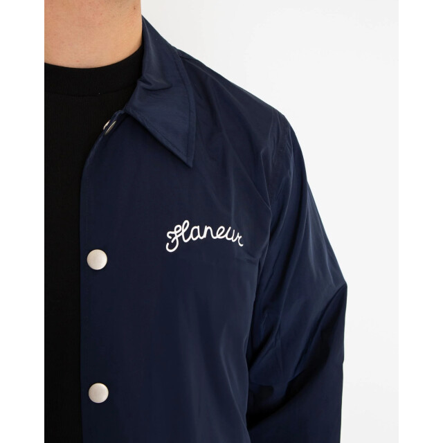 Flaneur Homme Heren signature coach jacket FOUT074-788 large