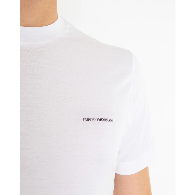 Emporio Armani Heren logo t-shirt 8N1TD8-100 large
