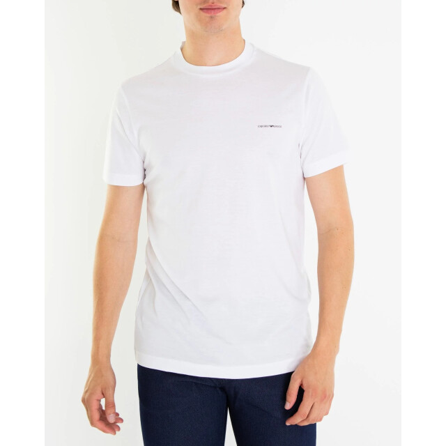 Emporio Armani Heren logo t-shirt 8N1TD8-100 large