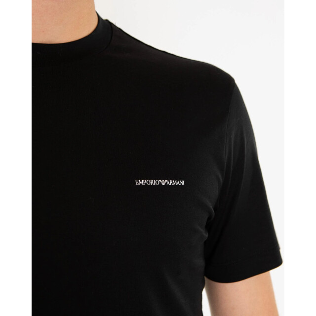 Emporio Armani Heren logo t-shirt 8N1TD8-999 large
