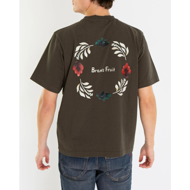 Bram's Fruit Heren flora t-shirt 1004-Black large