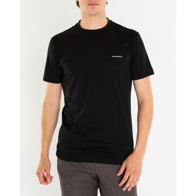 Emporio Armani Heren logo t-shirt 8N1TD8-999 large
